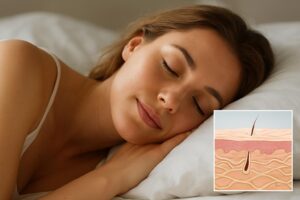 Wpływ snu na procesy naprawcze naskórka – co to jest „beauty sleep”?