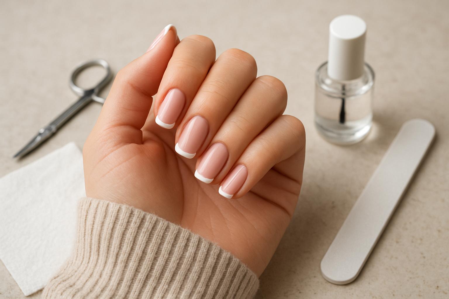 Jak przedłużyć trwałość klasycznego manicure bez używania hybrydy?. Nawyki dnia codziennego: ochrona bez przesady Jak przedłużyć trwałość klasycznego manicure bez używania hybrydy?. Nawyki dnia codziennego: ochrona bez przesady